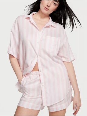 Victoria’s Secret Modal Striped Pajama Set